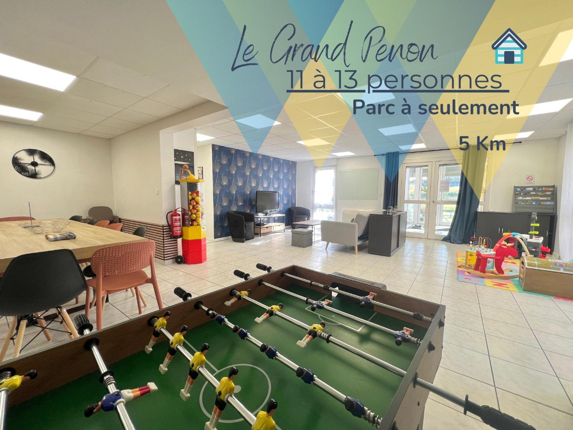 Le Grand Penon ~ Logement Spacieux A 6 Min Du Parc Saint-Georges-les-Baillargeaux Eksteriør billede